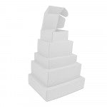 Shipping cartons 39x30x14cm White (50 pcs) [FP-VPD101]