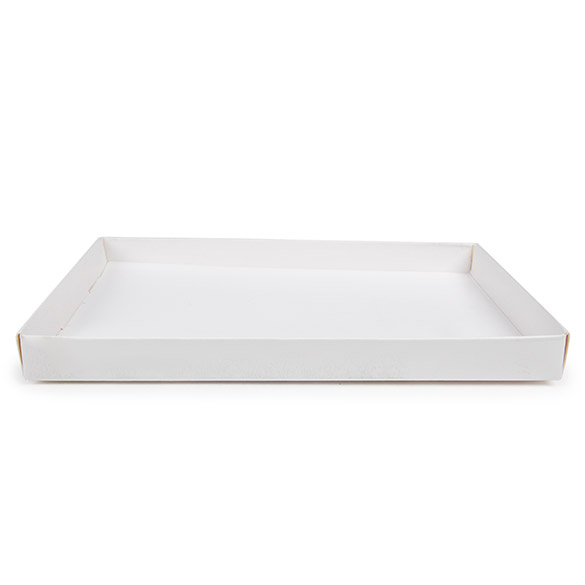Kraft Gift Boxes White 12.4x1.6x17.1cm (25 pieces) [WH2]