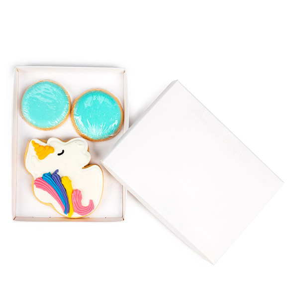 Kraft Gift Boxes White 12.4x1.6x17.1cm (25 pieces) [WH2]