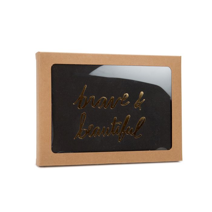 Kraft Gift Boxes with Window 9.5x1.5x13.2cm (25 pieces) [WKRG10]