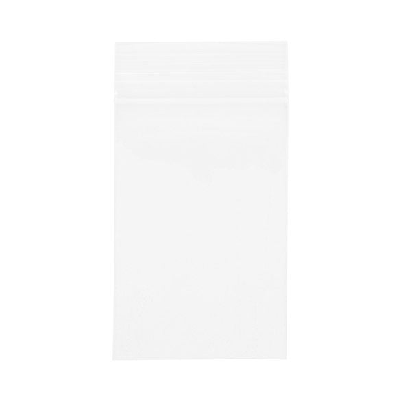 Grip Seal Bags 5x7.5cm Crystal Clear PP 75 micron (100 pieces) [Z3C23]