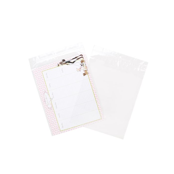 Grip Seal Bags with Hang and Vent-hole 22.9x30.5cm Crystal Clear