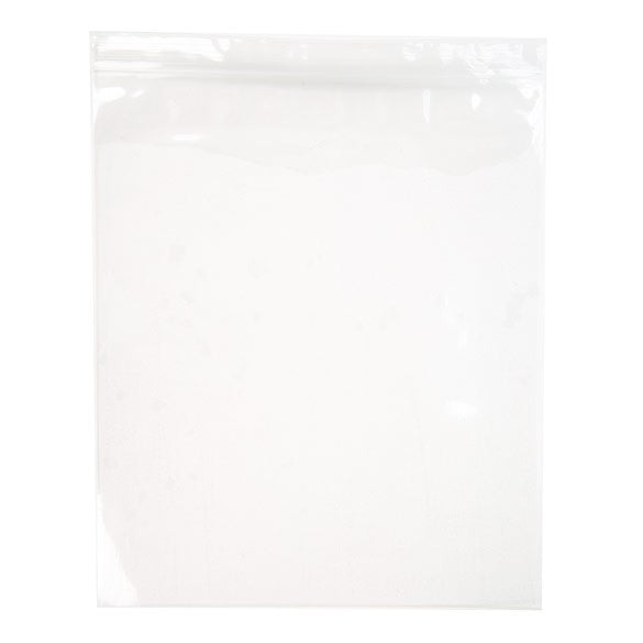 Grip Seal Bags 25.5x30.5cm Crystal Clear PP 100 micron (100 pieces) [Z4C1012]