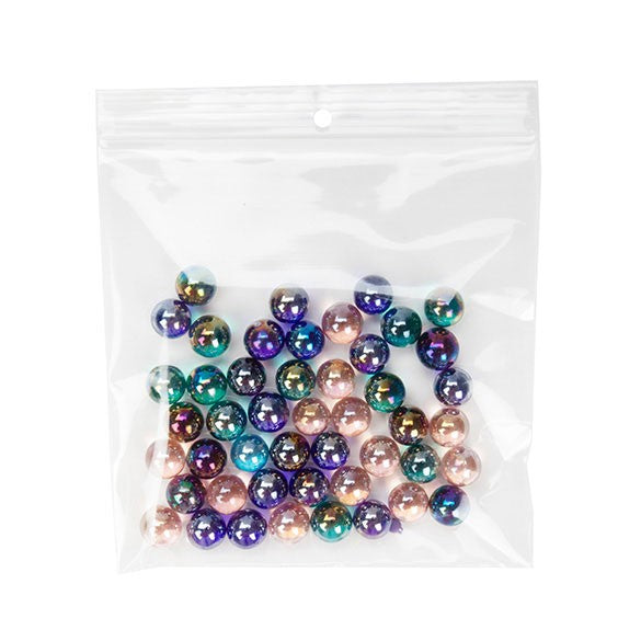Grip Seal Bags with Hang hole 15x15cm Crystal Clear PP 100 micron (100 pieces) [Z4R66]
