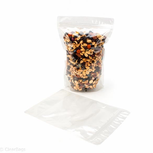 Stand Up Pouches Transparent 17.8x9.8x25.2cm | 280 grams (100 pieces) [ZBG69]