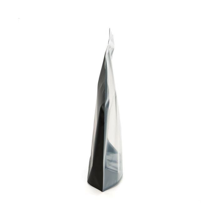 Stand Up Pouches Transparent/Black 17x9x28.5cm | 340 grams (100 pieces) [ZBGB4]
