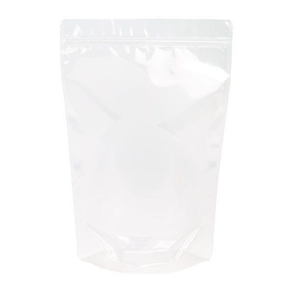 Stand Up Pouches Transparent 13x7.9x20.6cm laminated | 113 grams (100 pieces) [ZBGCC3]
