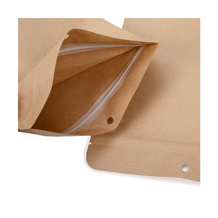 Stand Up Pouches Kraft Eco-fiendly 17,2x8,9x28,6 cm (100 pieces) [ZBGEK4]