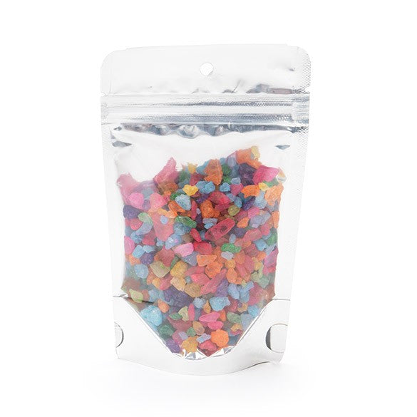 Stand Up Pouches Transparent/Gold 9.5x5.7x15.7cm | 57 grams (100 pieces) [ZBGG35]