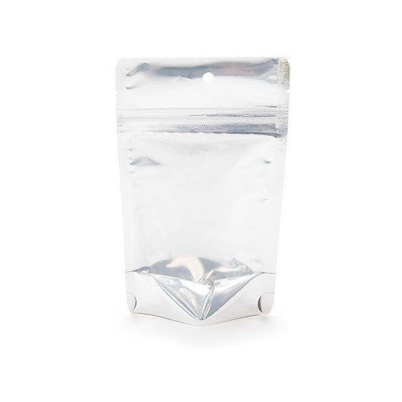 Stand Up Pouches Transparent/Gold 9.5x5.7x15.7cm | 57 grams (100 pieces) [ZBGG35]