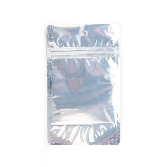 Stand Up Pouches Transparent/Gold 9.5x5.7x15.7cm | 57 grams (100 pieces) [ZBGG35]