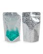 Stand Up Pouches transparent/Holographic Ice 13x7,9x20,6 cm (25 pieces) [ZBGHI3C]