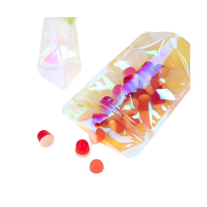 Stand Up Pouches Holographic 10,2x6x15,2 cm (25 pieces) [ZBGI2]