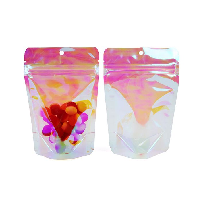 Stand Up Pouches Holographic 10,2x6x15,2 cm (25 pieces) [ZBGI2]