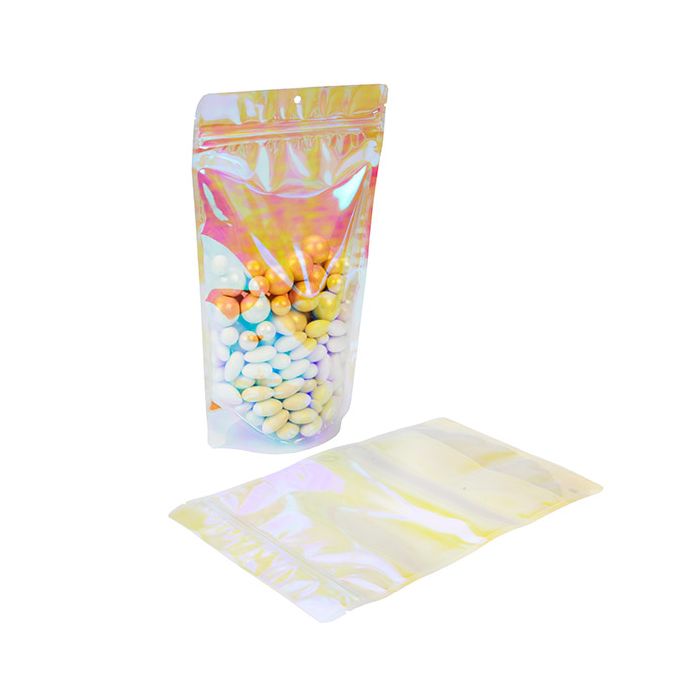 Stand Up Pouches Holographic 17,2x8,9x28,6 cm (25 pieces) [ZBGI4]