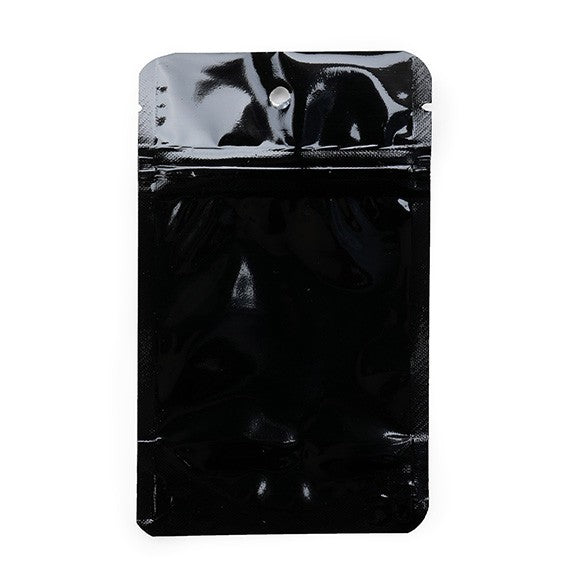 Stand Up Pouches Black 8x5x13cm | 28 grams (100 pieces) [ZBGM1B]