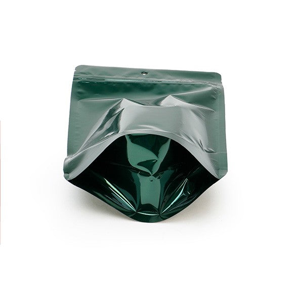 Stand Up Pouches Green 13x7x20.5cm | 113 grams (100 pieces) [ZBGM3HG]