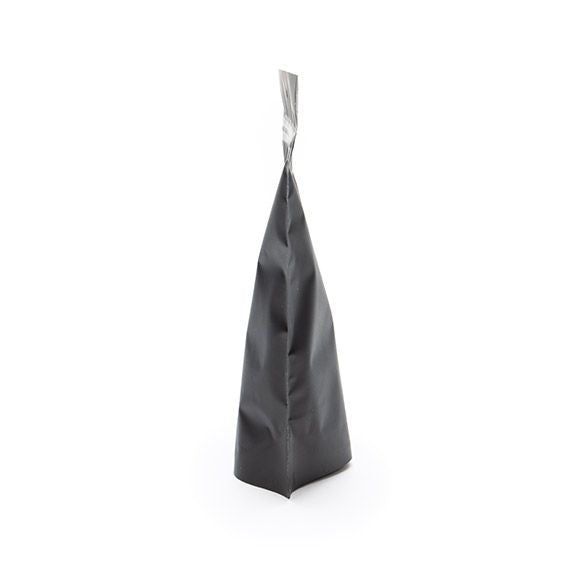 Stand Up Pouches Matt Black 13x7x20.5cm | 113 grams with hang hole (100 pieces) [ZBGM3MBH]
