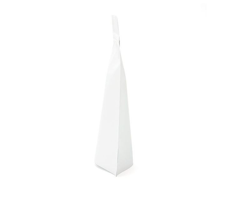 Stand Up Pouches Matt White 13x8x20.5cm | 113 grams (100 pieces) [ZBGM3MW]