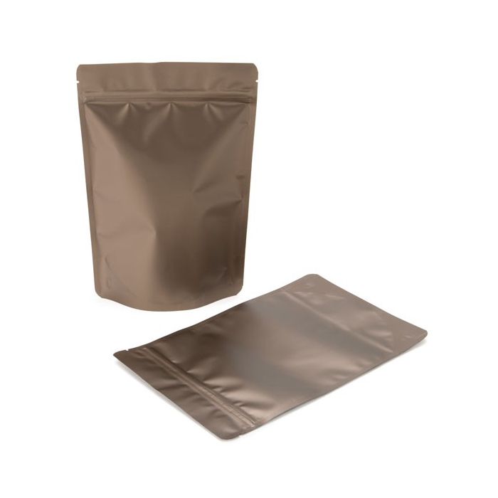 Stand Up Pouches Bronze 15x9x23.2cm | 312 grams (100 pieces) [ZBGM7BZ]
