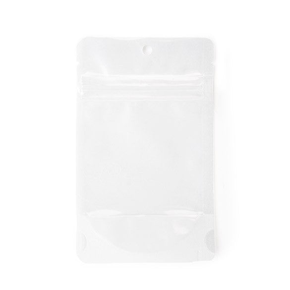 Stand Up Pouches Rice Paper Transparent/White 7.9x5.1x13cm | 28 grams (100 pieces) [ZBGR1WC]