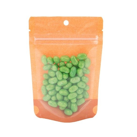 Stand Up Pouches Rice Paper Transparent/Orange 10.2x6x15.2cm | 57 grams (100 pieces) [ZBGR2HO]