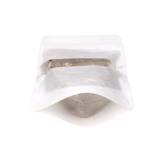 Stand Up Pouches Rice Paper White 10.2x6x15.2cm (100 pieces) [ZBGR2W]