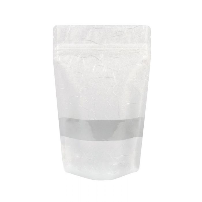 Stand Up Pouches Rice Paper White 13x8x20.5cm | 113 grams