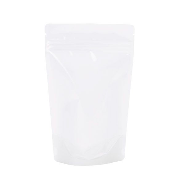 Stand Up Pouches Rice Paper Transparent/White 13x7.9x20.6cm | 113 grams (100 pieces) [ZBGR3WC]
