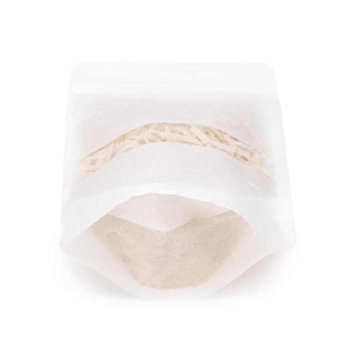 Stand Up Pouches Rice Paper White 15x9x23.2cm | 312 grams (100 pieces) [ZBGR7W]