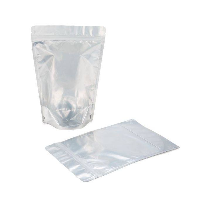 Stand Up Pouches Transparent/Silver 15x9x23.2cm | 312 grams (100 pieces) [ZBGS7]