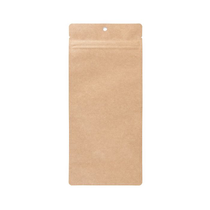 Stand Up Pouches Kraft 10,8x6x23,8 cm (100 pieces) [ZBGSK1N]