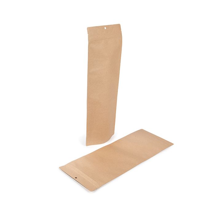Stand Up Pouches Kraft 14x6x38,1 cm (100 pieces) [ZBGSK2N]