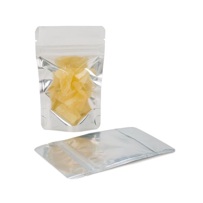 Stand Up Pouches Transparent/White 11.9x7.4x18.4cm | 114 grams (100 pieces) [ZBGW46]