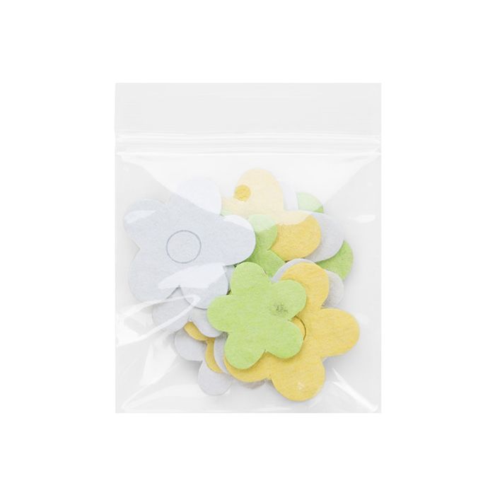 Grip Seal Bags with Vent-hole 5x5cm Crystal Clear PP 50 micron (100 pieces) [ZC22V]