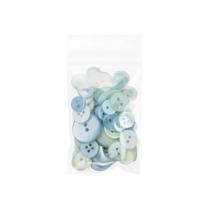 Grip Seal Bags 5x7.5cm Crystal Clear PP 50 micron (100 pieces) [ZC23]