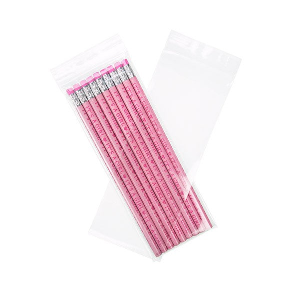 Grip Seal Bags 7.5x20.5cm Crystal Clear PP 50 micron (100 pieces) [ZC38]