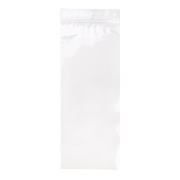 Grip Seal Bags 10x25.5cm Crystal Clear PP 50 micron (100 pieces) [ZC410]