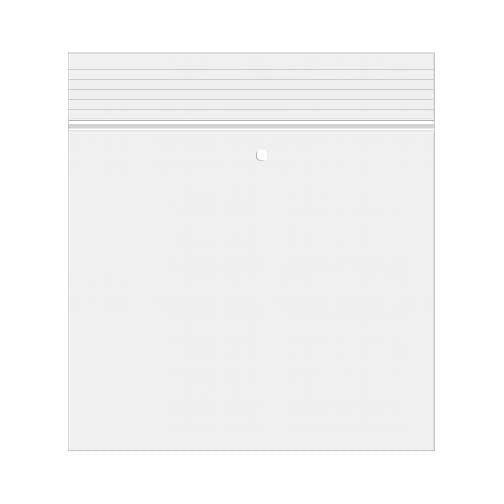 Grip Seal Bags with Vent-hole 15x15cm Crystal Clear PP 50 micron (100 pieces) [ZC66V]
