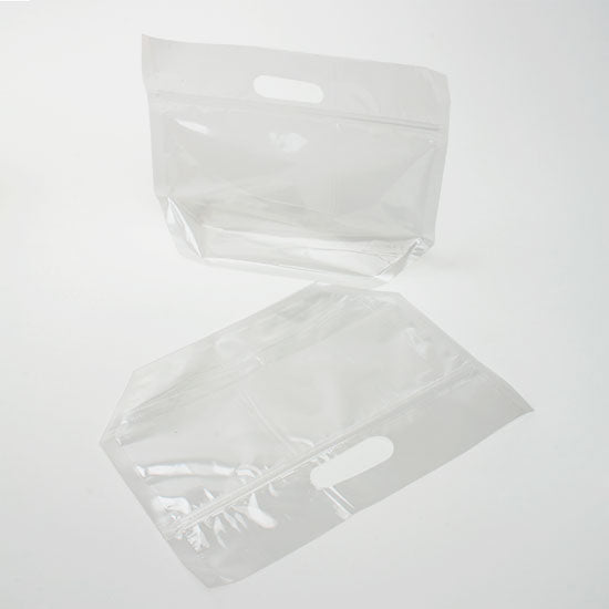 Carrier Bags with Handles 27.9x10.3x15.2cm (100 pieces) [ZFG4]