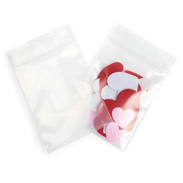 Grip Seal Bags 7.5x10cm PE 150 micron (100 pieces) [6PE34]