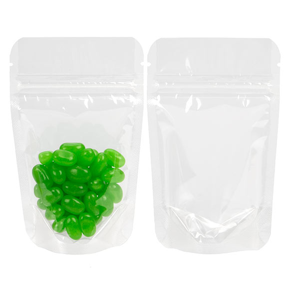 Stand Up Pouches Transparent 8x5x13cm | 28 grams (100 pieces) [ZBG1]