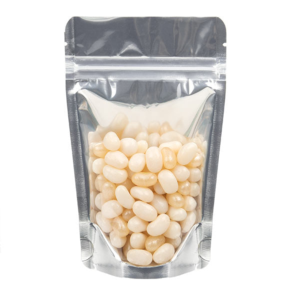 Stand Up Pouches Transparent/Gold 9.5x5.7x15.7cm | 57 grams (100 pieces) [ZBGG35]
