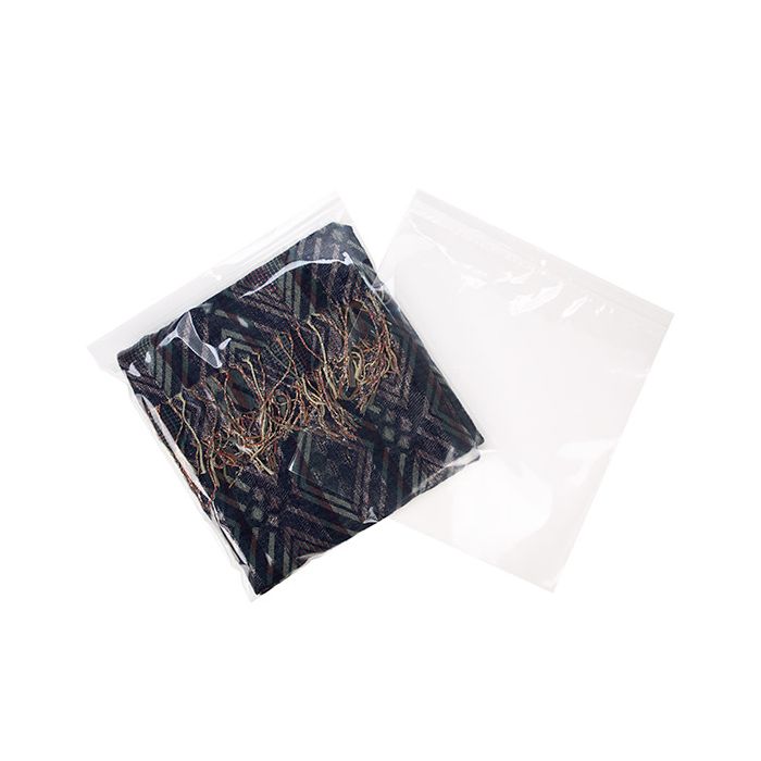 Grip Seal Bags with Hang hole 33x33cm Crystal Clear PP 50 micron