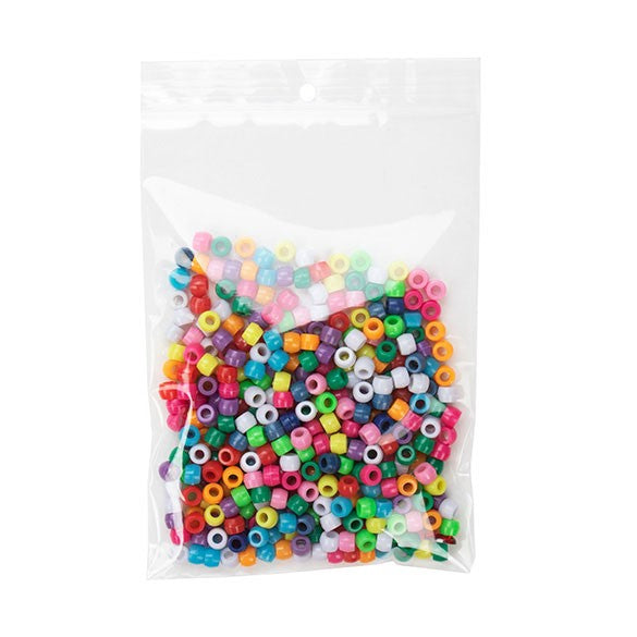 Grip Seal Bags with Hang hole 12.5x18cm Crystal Clear PP 50 micron (100 pieces) [ZR57]