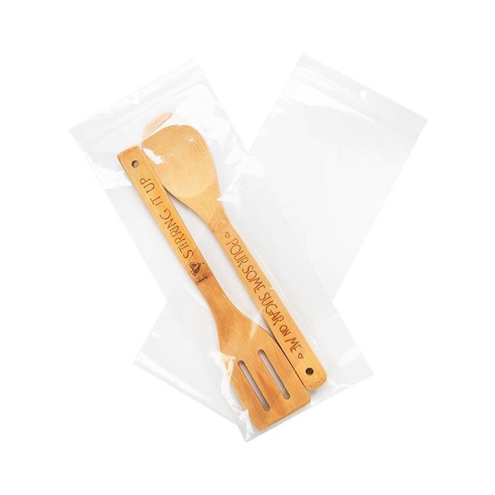 Grip Seal Bags with Hang hole 14x33cm Crystal Clear PP 50 micron (100 pieces) [ZR5H13]