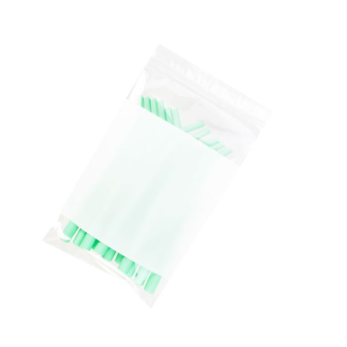 Grip Seal Bags with Write-on-Panel 13x20cm Crystal Clear PP 50 micron (100 pieces) [ZWC58]