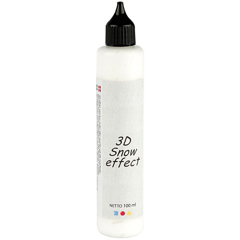 3D Snow Effect Paste - 100ml 3D Snow Effect Paste - 100ml