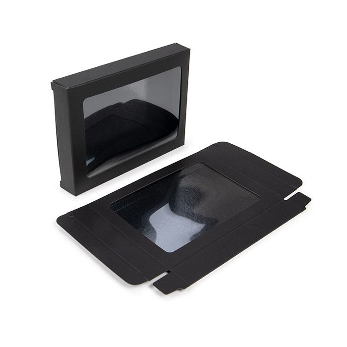 Boîtes kraft avec fenêtre