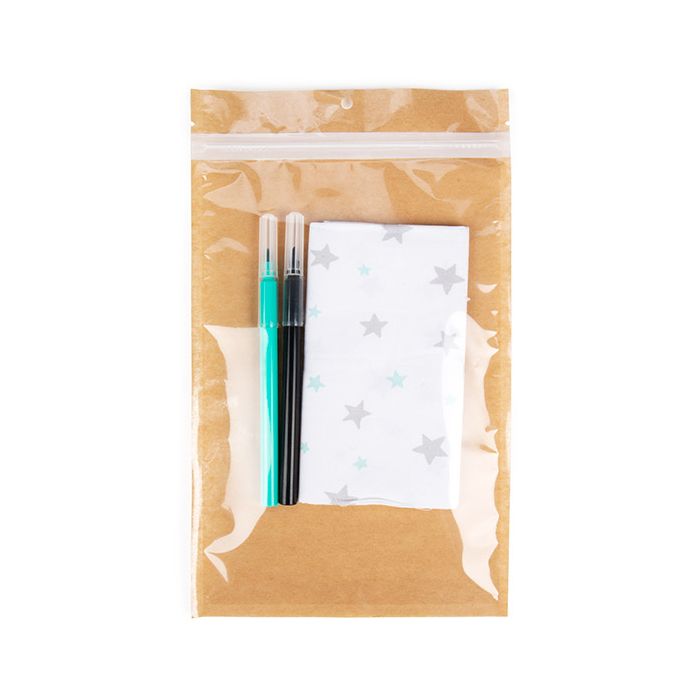 Sachet ZIP papier kraft + PLA